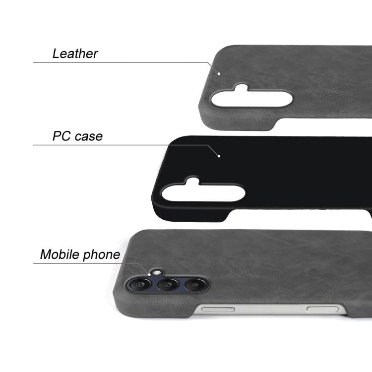 For Galaxy A25 5G Global Retro-skin Magnetic Vegan Leather Back Phone Case