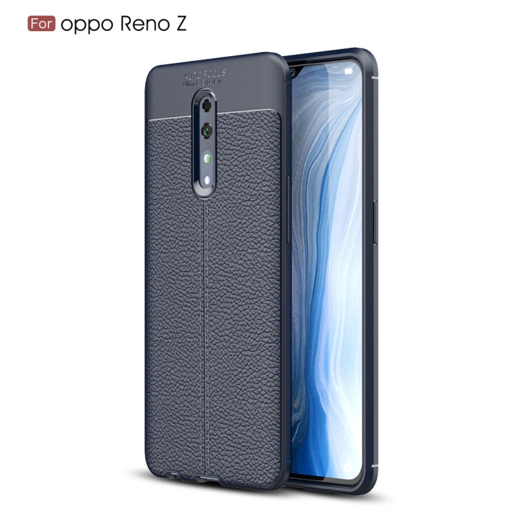 Litchi Texture TPU Shockproof Case for OPPO Reno Z
