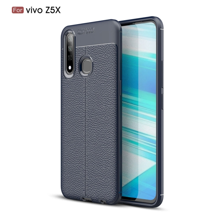 Litchi Texture TPU Shockproof Case for VIVO Z5X
