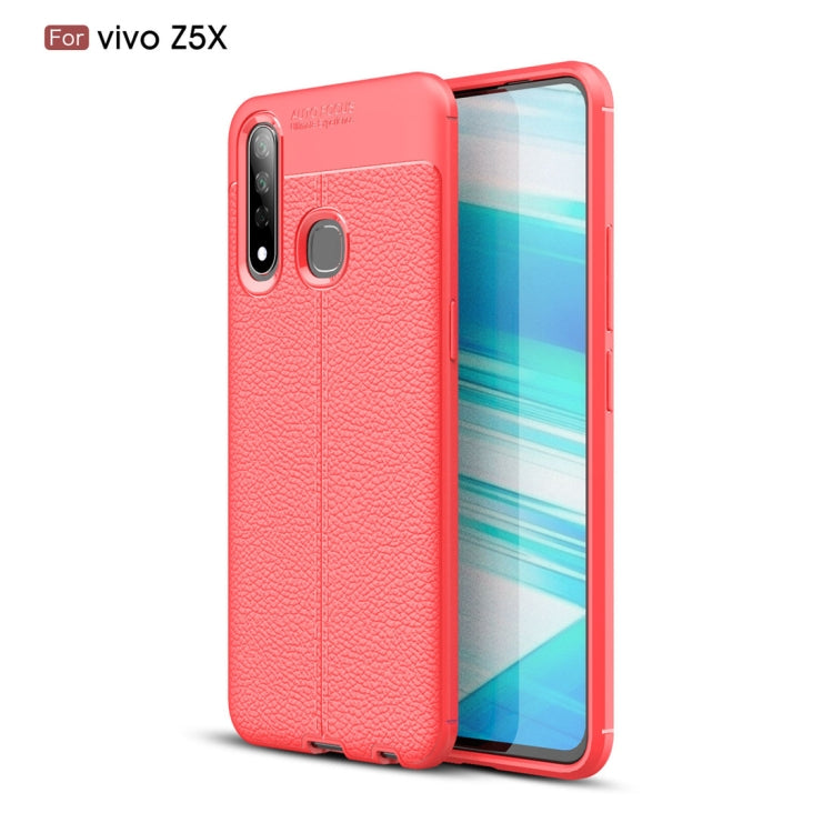 Litchi Texture TPU Shockproof Case for VIVO Z5X