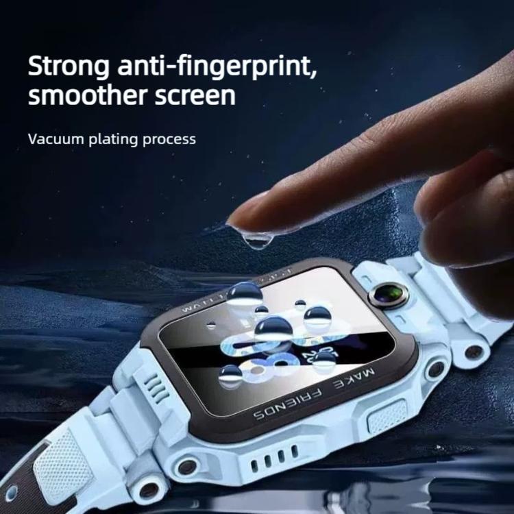 For Imoo Watch Phone Z8 / Z8A 10pcs Full-Screen Anti-Fingerprint HD Positioning Easy Installation Watch Tempered Glass Film