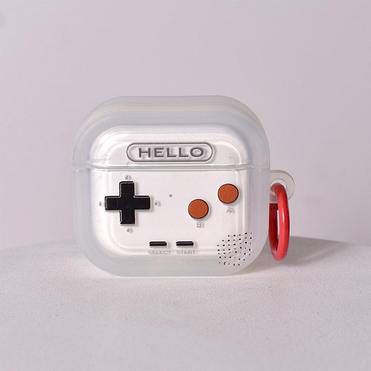 For AirPods Pro  Creative Game Controller-Style Anti-Drop Earphones TPU Protective Case
