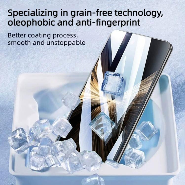 For iPhone 16 Pro Max 3D Curved Full Glue Full-Screen Easy Install Box Dust-Free Anti-Fingerprint Tempered Glass Film