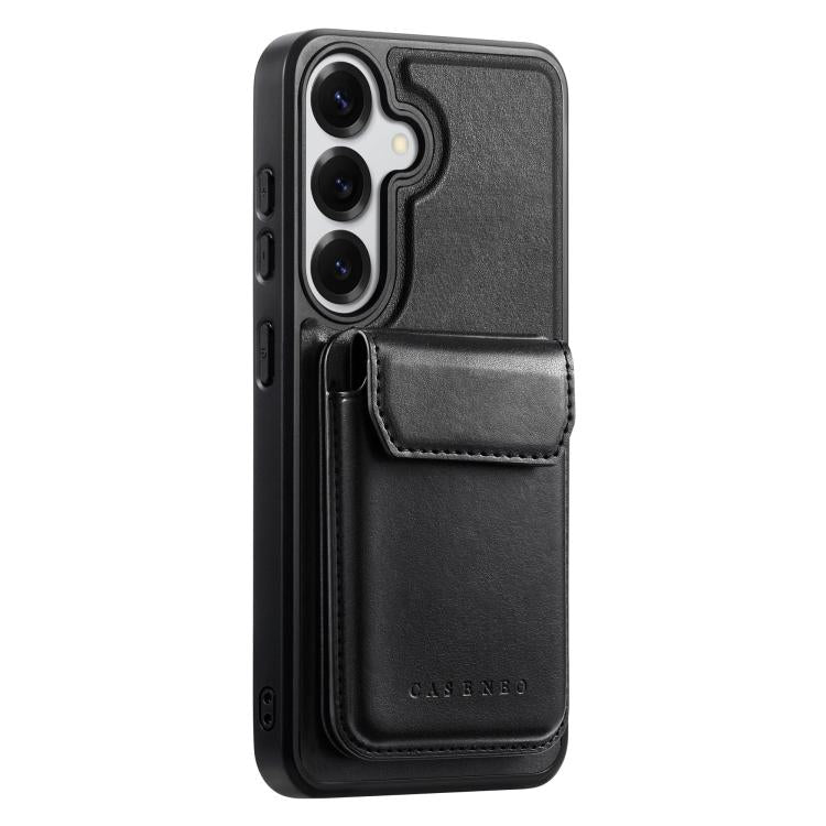 For Galaxy S25 Edge 5G CaseNeo Retro Multi-Card Bag Magnetic Back Phone Case