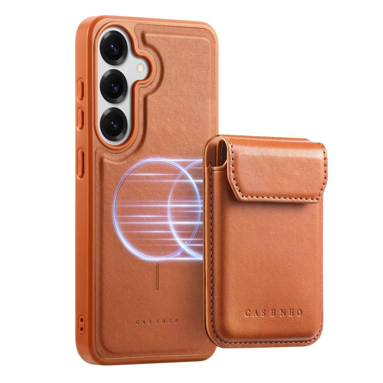For Galaxy S26+ 5G CaseNeo Retro Multi-Card Bag Magnetic Back Phone Case