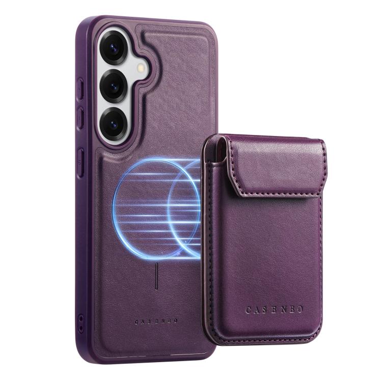 For Galaxy S26+ 5G CaseNeo Retro Multi-Card Bag Magnetic Back Phone Case