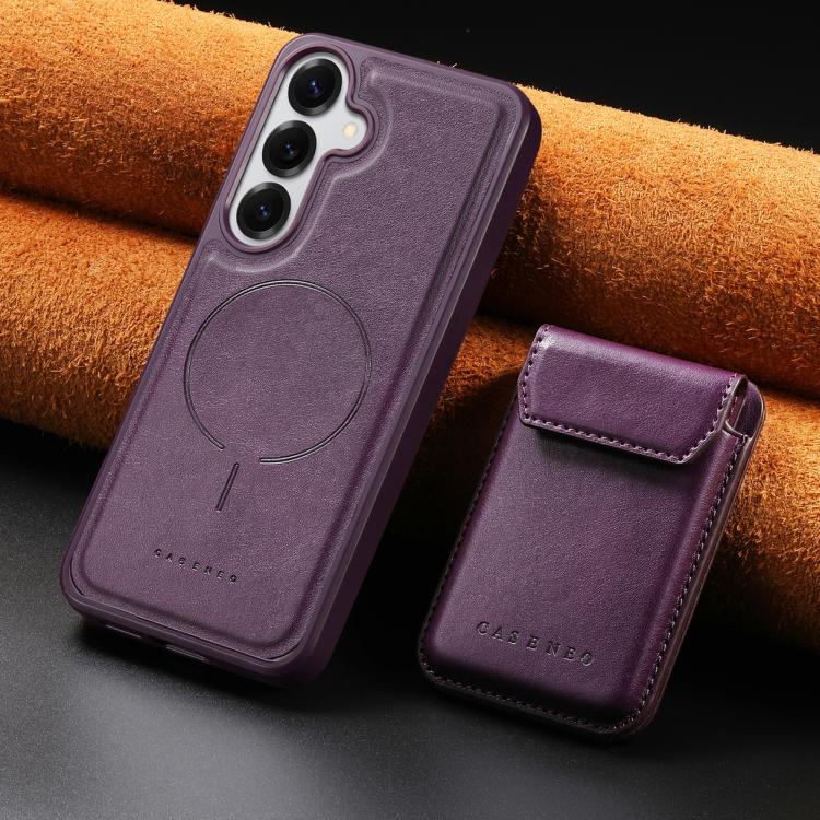 For Galaxy S26+ 5G CaseNeo Retro Multi-Card Bag Magnetic Back Phone Case