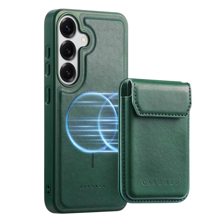 For Galaxy S26+ 5G CaseNeo Retro Multi-Card Bag Magnetic Back Phone Case