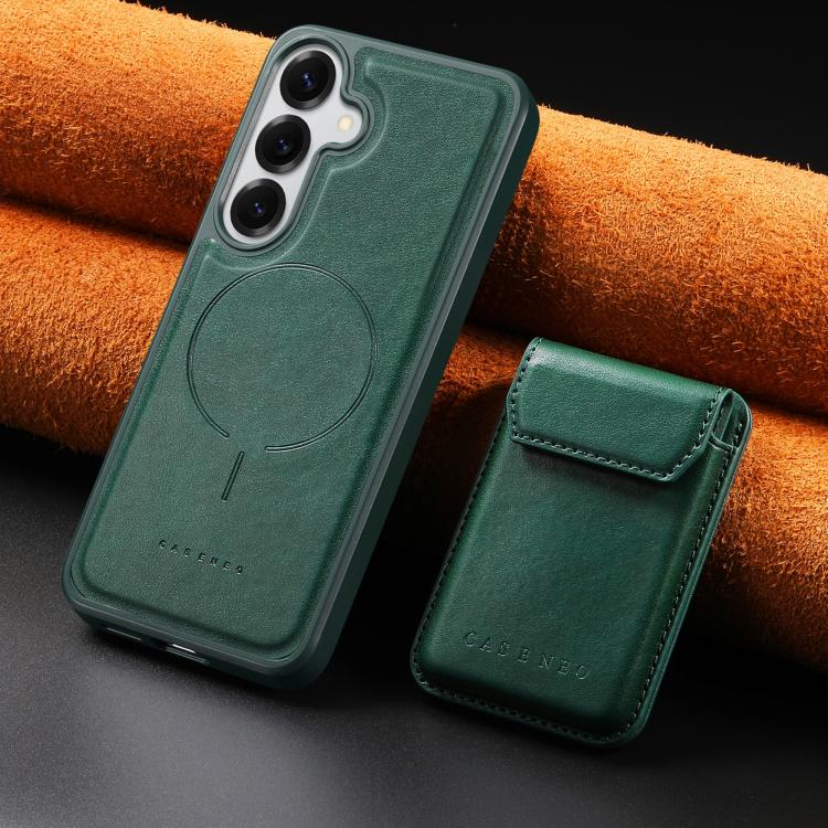 For Galaxy S26+ 5G CaseNeo Retro Multi-Card Bag Magnetic Back Phone Case