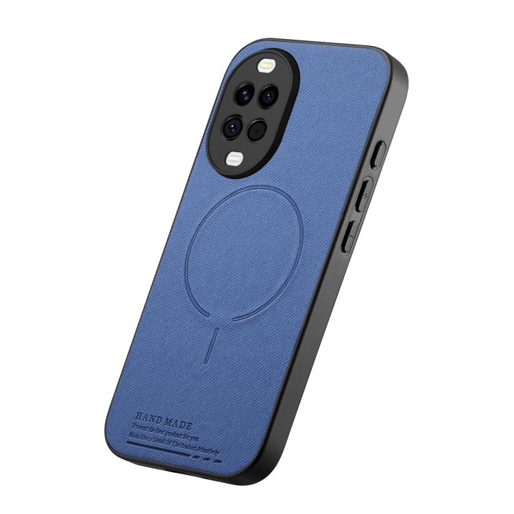 For Huawei nova 15 5G Fabric Magnetic PU Back Cover Phone Case
