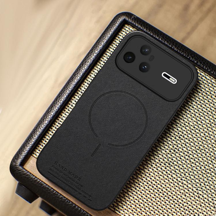 For Huawei nova 15 Pro Fabric Magnetic PU Back Cover Phone Case