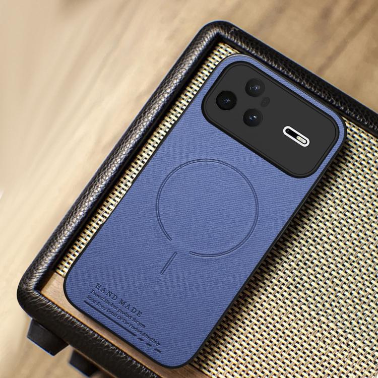 For Huawei nova 15 Pro Fabric Magnetic PU Back Cover Phone Case