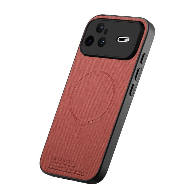 For Huawei nova 15 Pro Fabric Magnetic PU Back Cover Phone Case