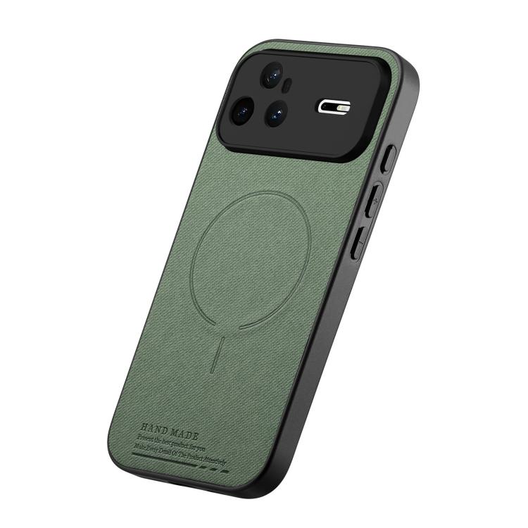 For Huawei nova 15 Pro Fabric Magnetic PU Back Cover Phone Case