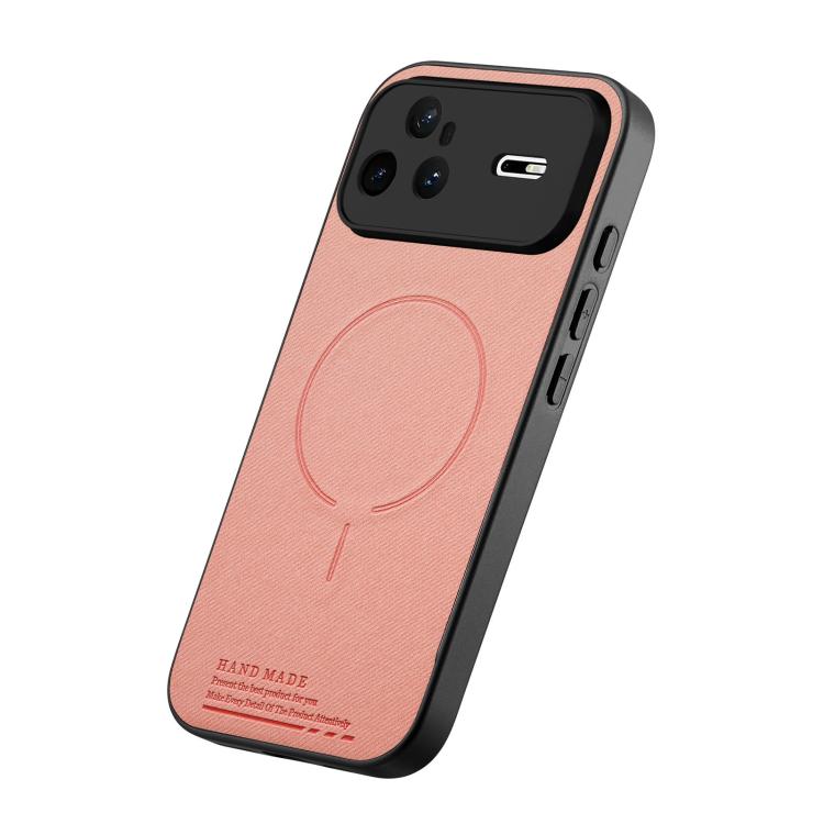 For Huawei nova 15 Pro Fabric Magnetic PU Back Cover Phone Case