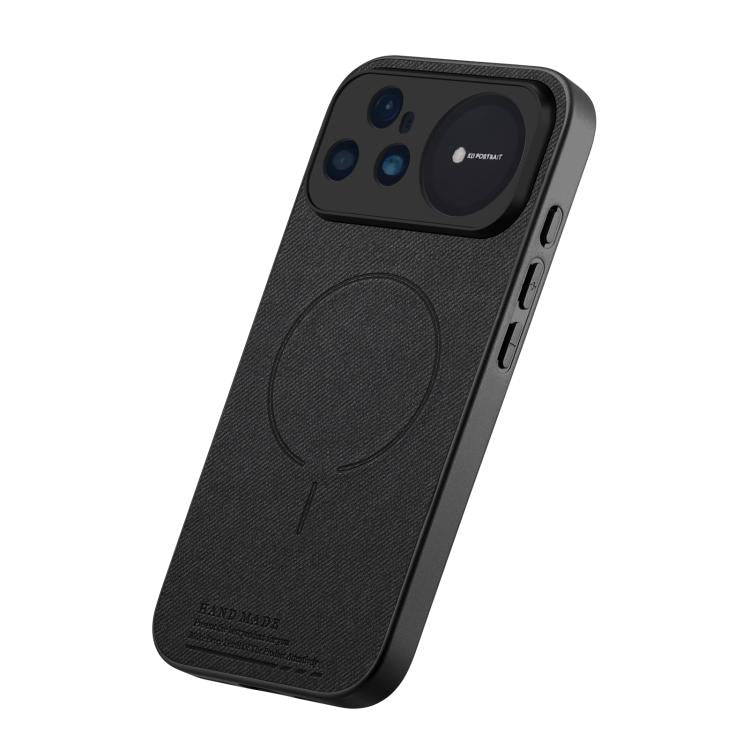 For Huawei nova 15 Ultra Fabric Magnetic PU Back Cover Phone Case