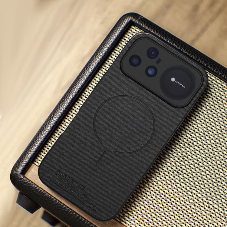 For Huawei nova 15 Ultra Fabric Magnetic PU Back Cover Phone Case