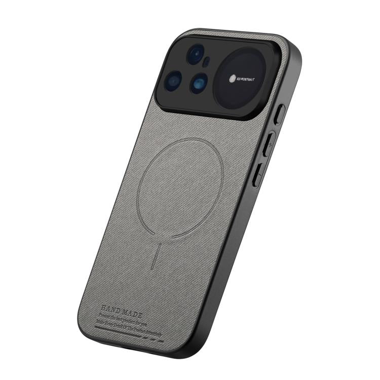 For Huawei nova 15 Ultra Fabric Magnetic PU Back Cover Phone Case