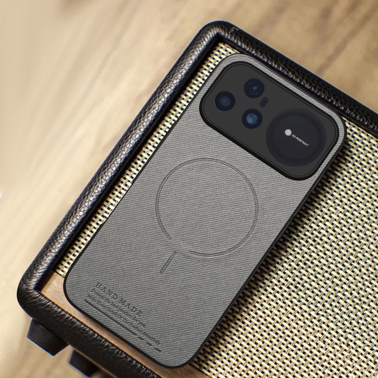 For Huawei nova 15 Ultra Fabric Magnetic PU Back Cover Phone Case