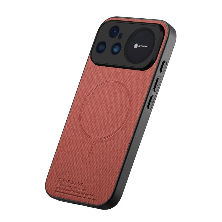For Huawei nova 15 Ultra Fabric Magnetic PU Back Cover Phone Case