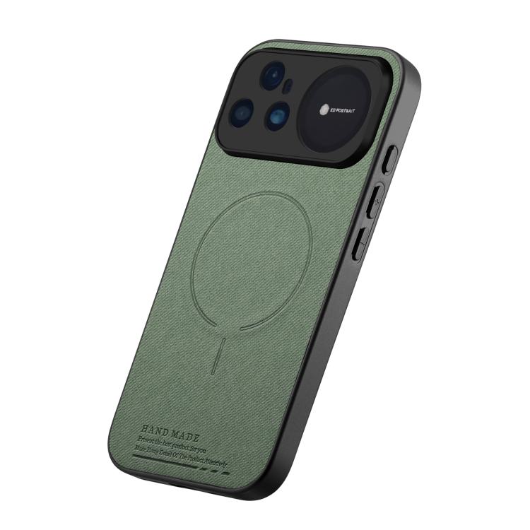 For Huawei nova 15 Ultra Fabric Magnetic PU Back Cover Phone Case