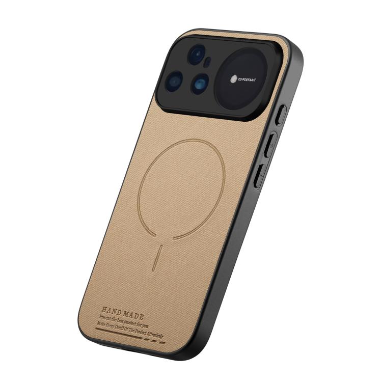 For Huawei nova 15 Ultra Fabric Magnetic PU Back Cover Phone Case