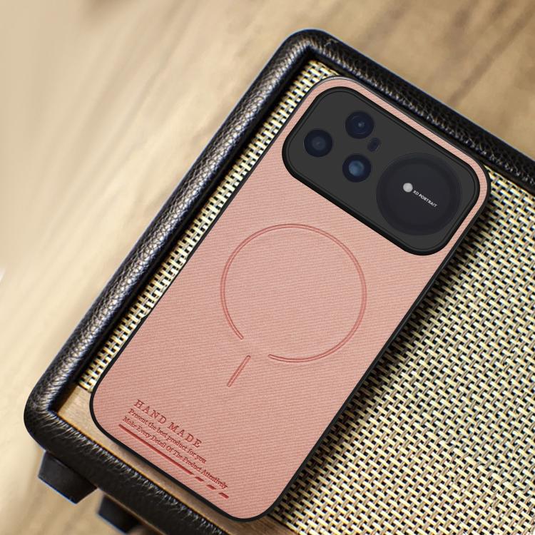 For Huawei nova 15 Ultra Fabric Magnetic PU Back Cover Phone Case