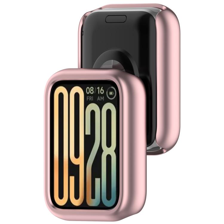 For Xiaomi Smart Band 10 Pro Ceramic Half Coverage Hollow PC Watch Protective Case