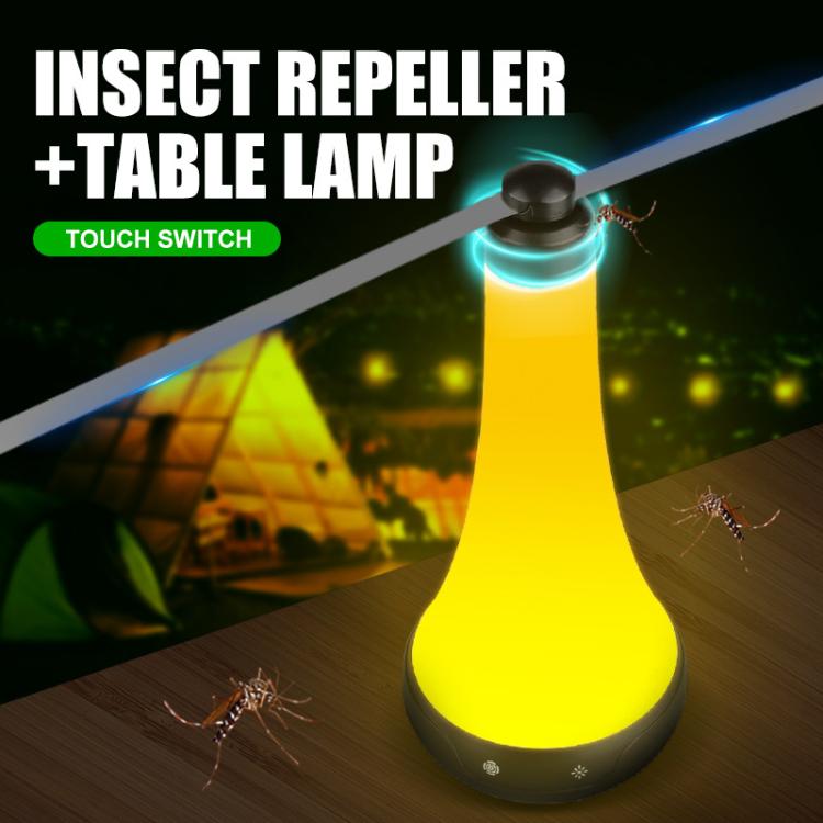Multi-function LED Charging Touch Mosquito Repellent Fan - USB-Rechargeable
