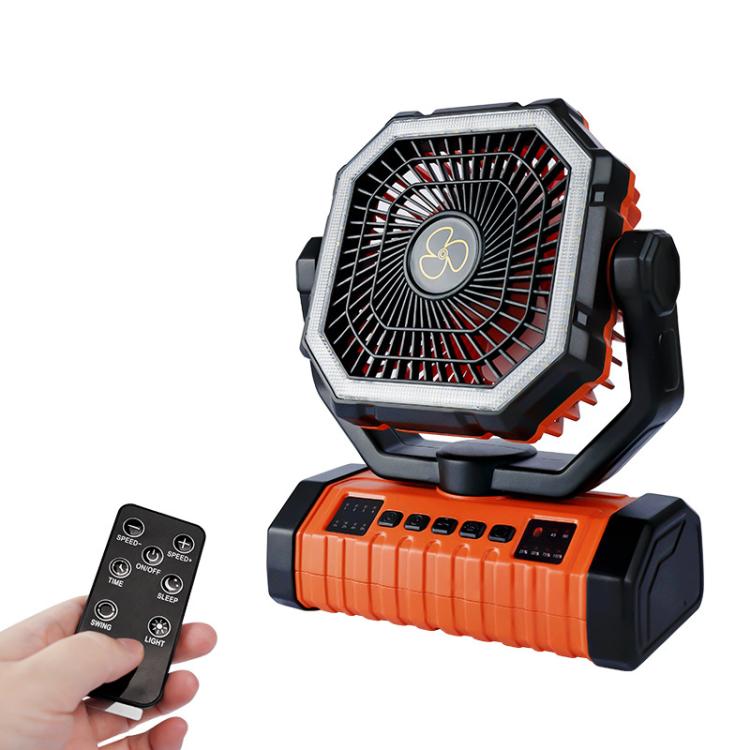 WG353 Outdoor Camping Hook Tent Desktop Fan 20000mAh Battery