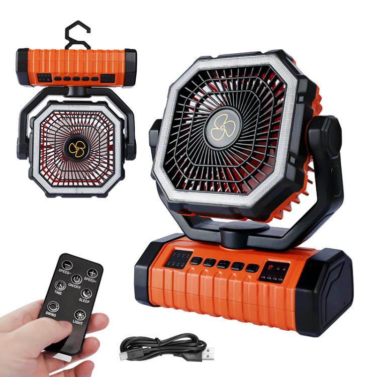 WG353 Outdoor Camping Hook Tent Desktop Fan 20000mAh Battery
