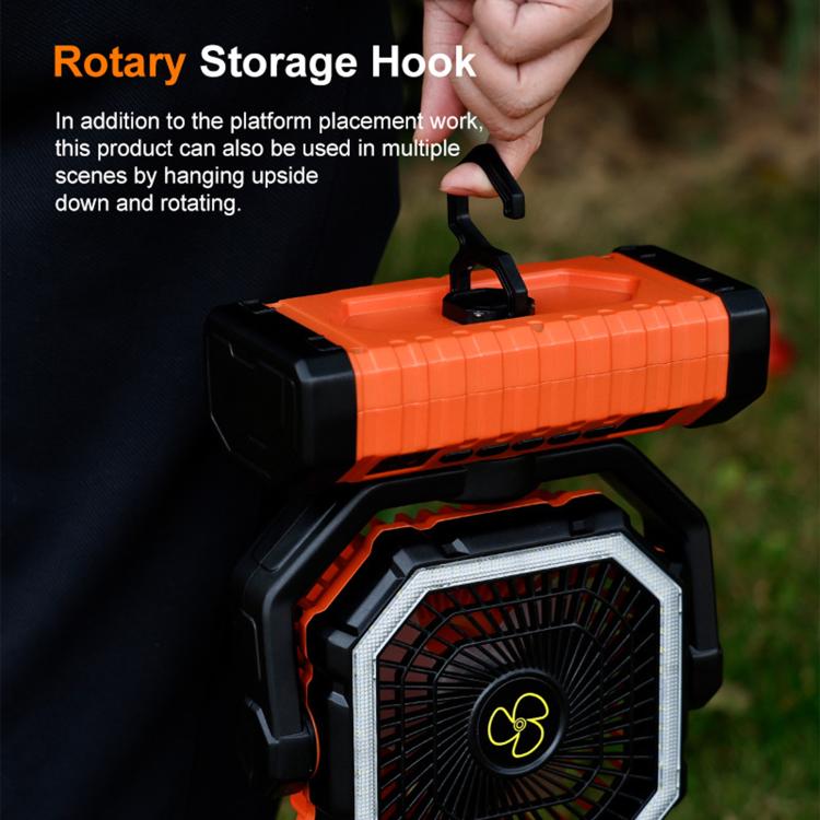 WG353 Outdoor Camping Hook Tent Desktop Fan 20000mAh Battery