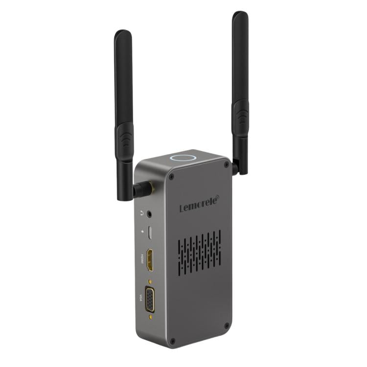 Lemorele Q5R18 USB One-Click Wireless HDMI-compatible Transmitter for Presentations, Plug: EU Plug