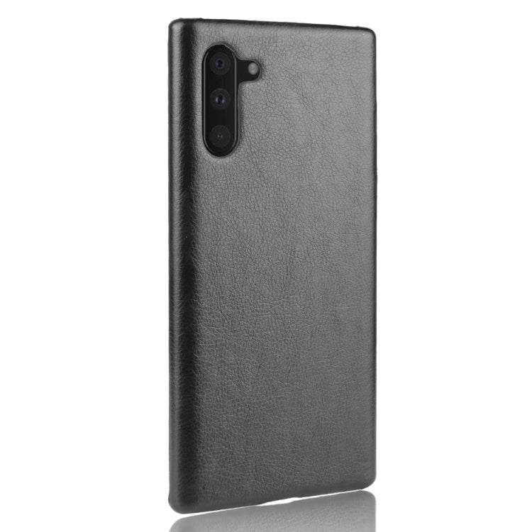 Shockproof Litchi Texture PC + PU Case For Galaxy Note10