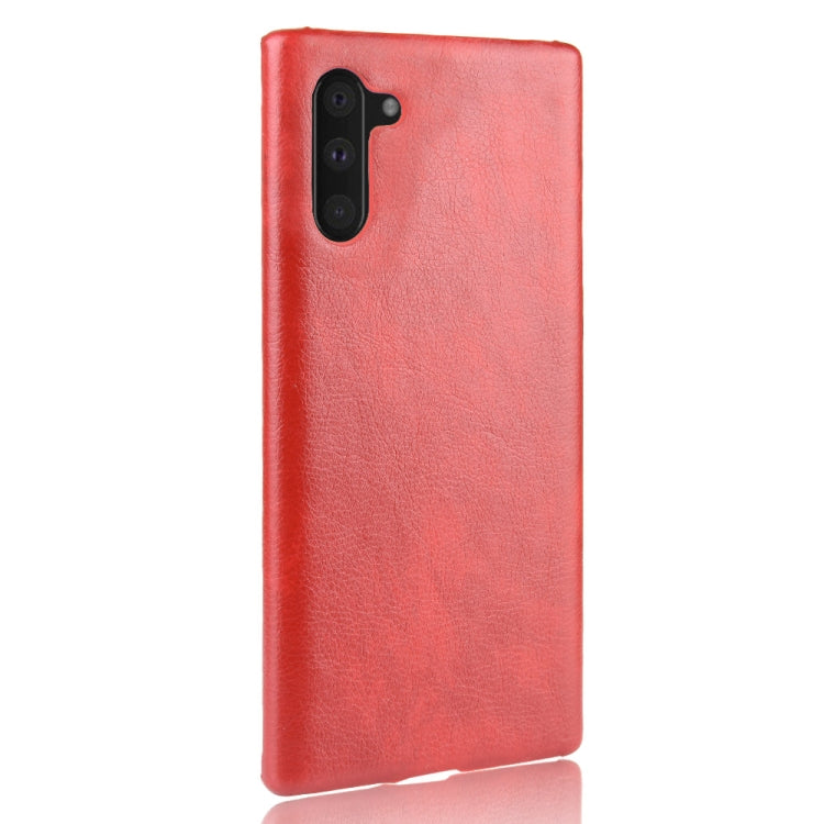 Shockproof Litchi Texture PC + PU Case For Galaxy Note10