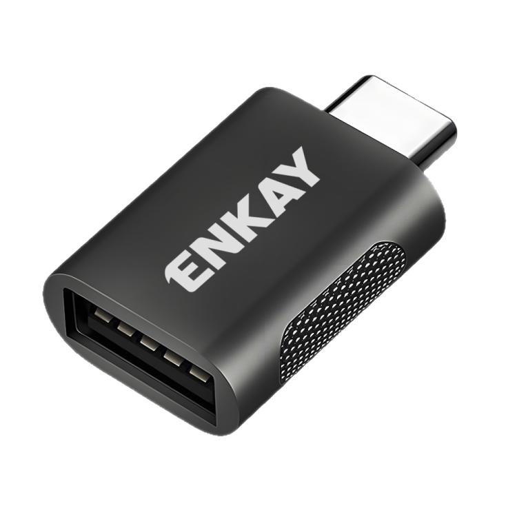 ENKAY ENK-AT131 10Gbps Female USB 3.2 A to Male USB C Data Adapter Zinc Alloy Converter