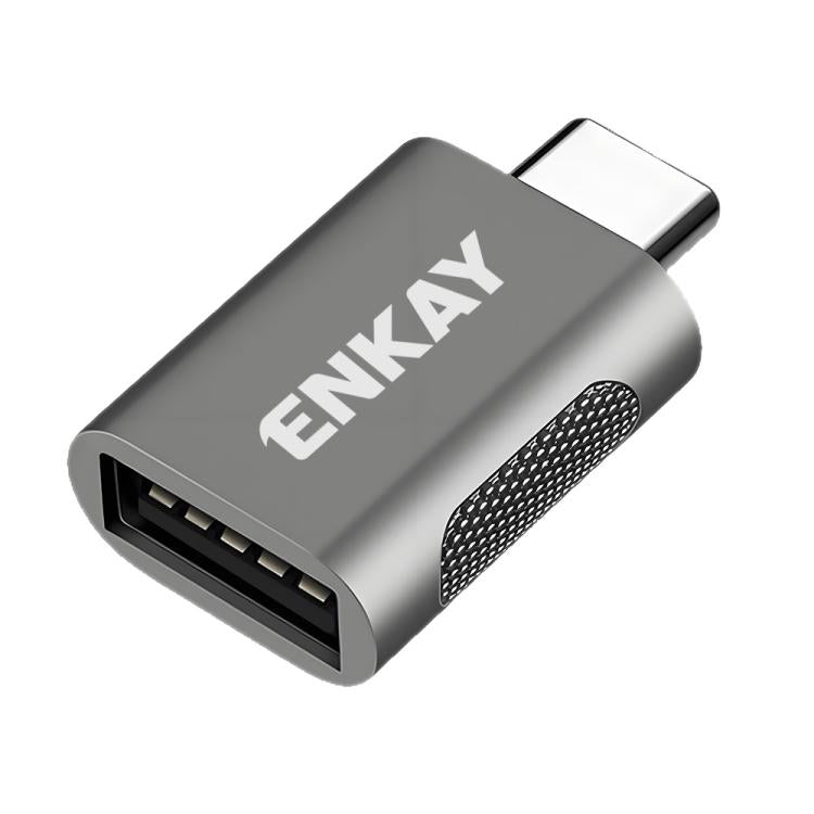 ENKAY ENK-AT131 10Gbps Female USB 3.2 A to Male USB C Data Adapter Zinc Alloy Converter