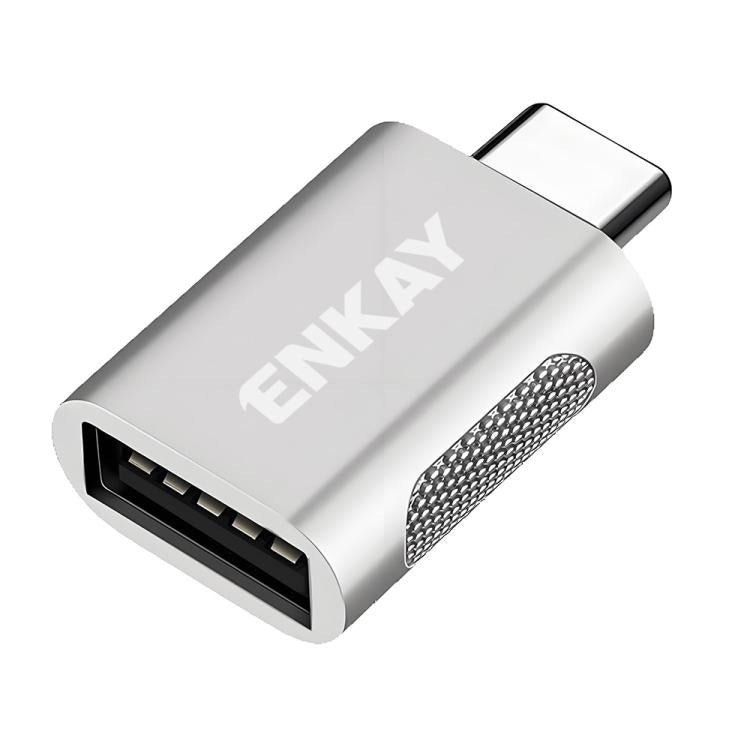 ENKAY ENK-AT131 10Gbps Female USB 3.2 A to Male USB C Data Adapter Zinc Alloy Converter