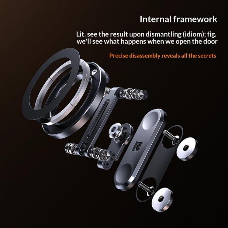 Z25 Foldable Phone Holder 360 Degree Rotating Dual-Sided Magnetic Phone Stand