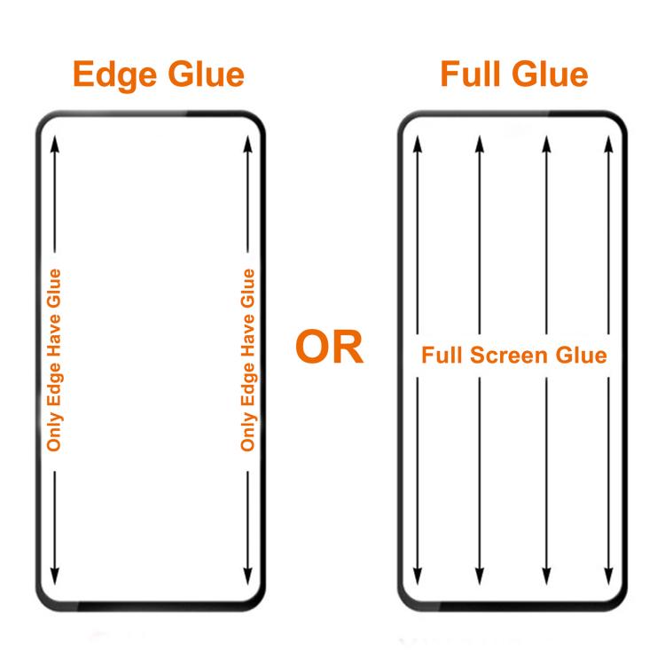 For Motorola Edge 50 Pro 10pcs Kalebol Curved Full Glue High-Aluminum Full-Coverage Anti-Fingerprint Screen-Printed HD Tempered Glass Film