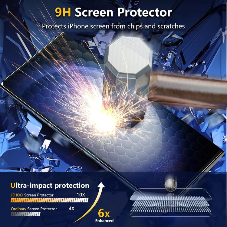 For Galaxy S25 5G 10pcs Kalebol Curved Full Glue High-Aluminum Full-Coverage Anti-Fingerprint Screen-Printed HD Tempered Glass Film