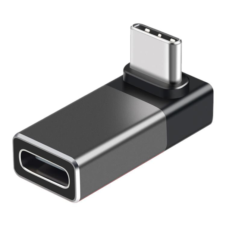 1 Pcs ENKAY ENK-AT133 USB C 90 Degree Adapter 40Gbps USB4 Thunderbolt 4 / 3 Extension Converter