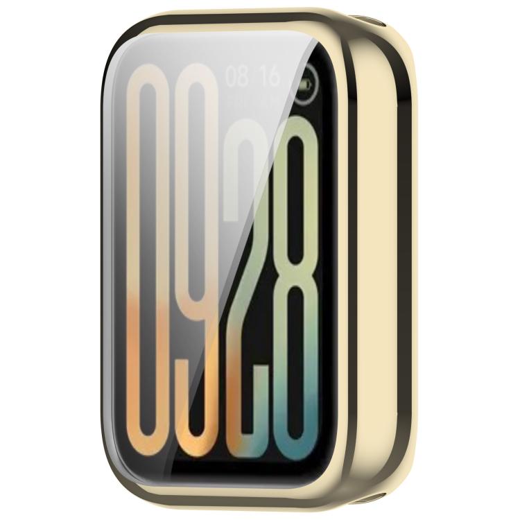 For Xiaomi Smart Band 10 Pro Electroplated TPU Full Coverage Watch Protective Case