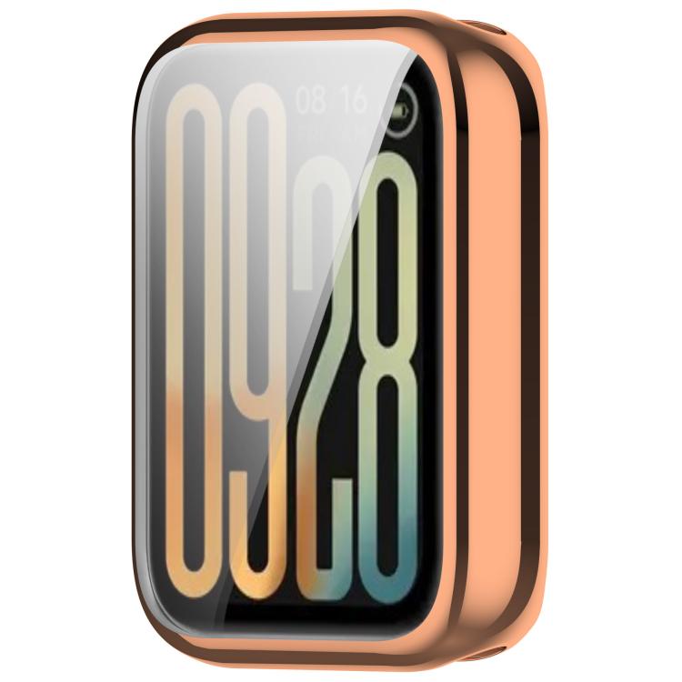 For Xiaomi Smart Band 10 Pro Electroplated TPU Full Coverage Watch Protective Case