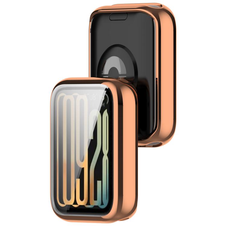 For Xiaomi Smart Band 10 Pro Electroplated TPU Full Coverage Watch Protective Case