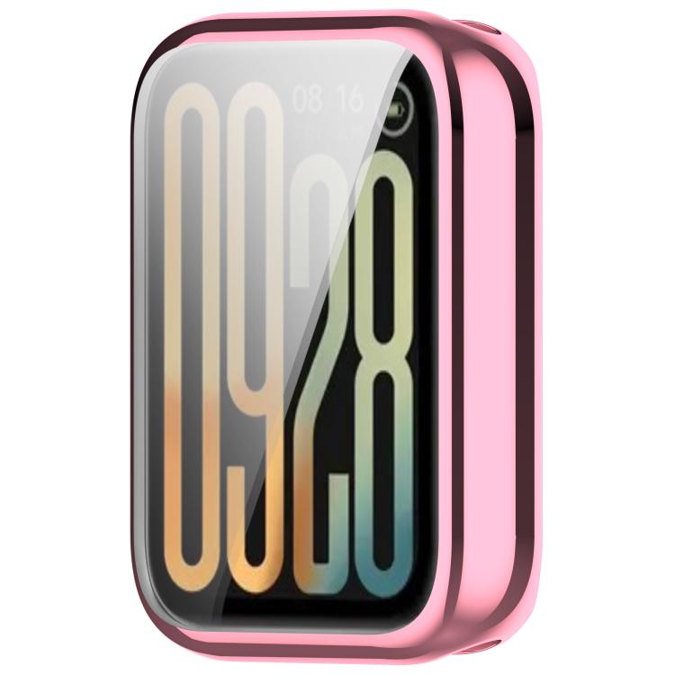 For Xiaomi Smart Band 10 Pro Electroplated TPU Full Coverage Watch Protective Case