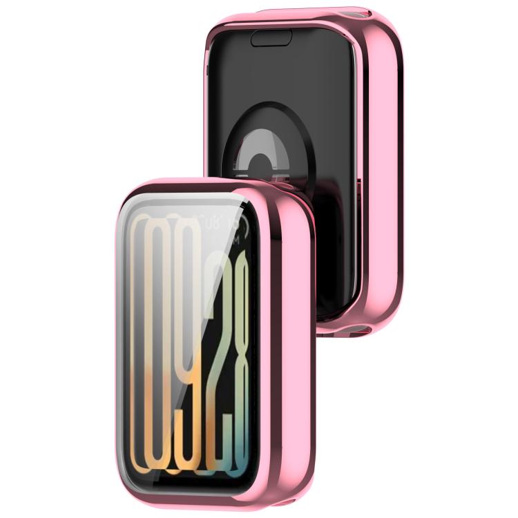 For Xiaomi Smart Band 10 Pro Electroplated TPU Full Coverage Watch Protective Case