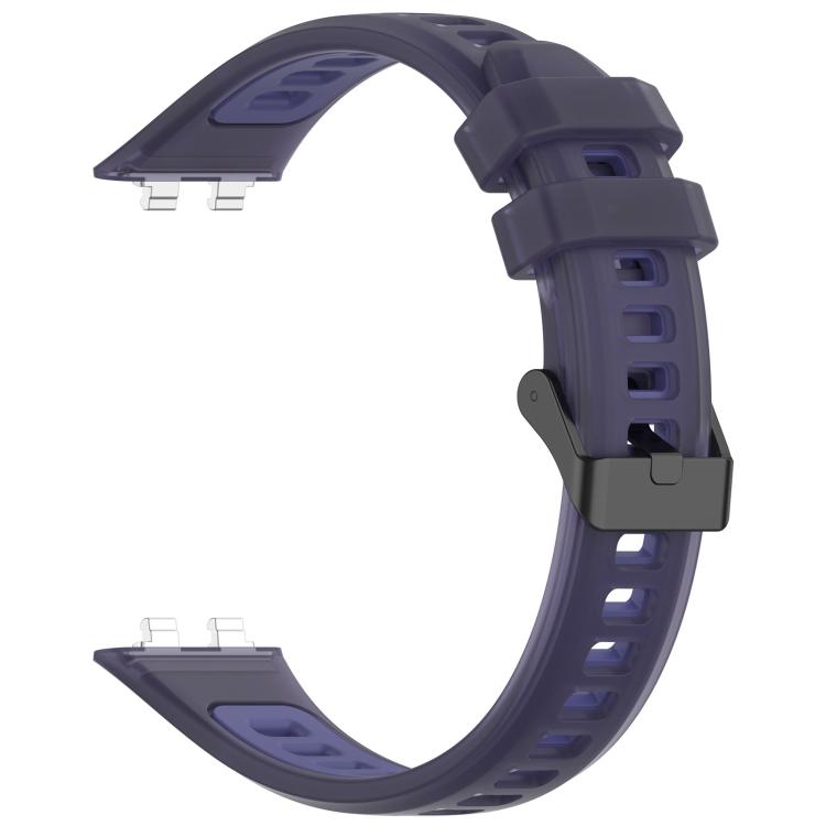 For Huawei Band 11 / Band 11 Pro Translucent Jelly Silicone Watch Band