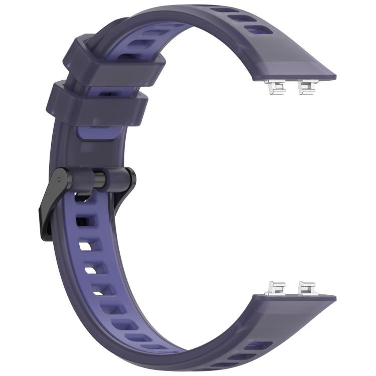 For Huawei Band 11 / Band 11 Pro Translucent Jelly Silicone Watch Band