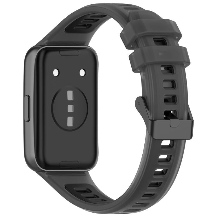 For Huawei Band 11 / Band 11 Pro Translucent Jelly Silicone Watch Band